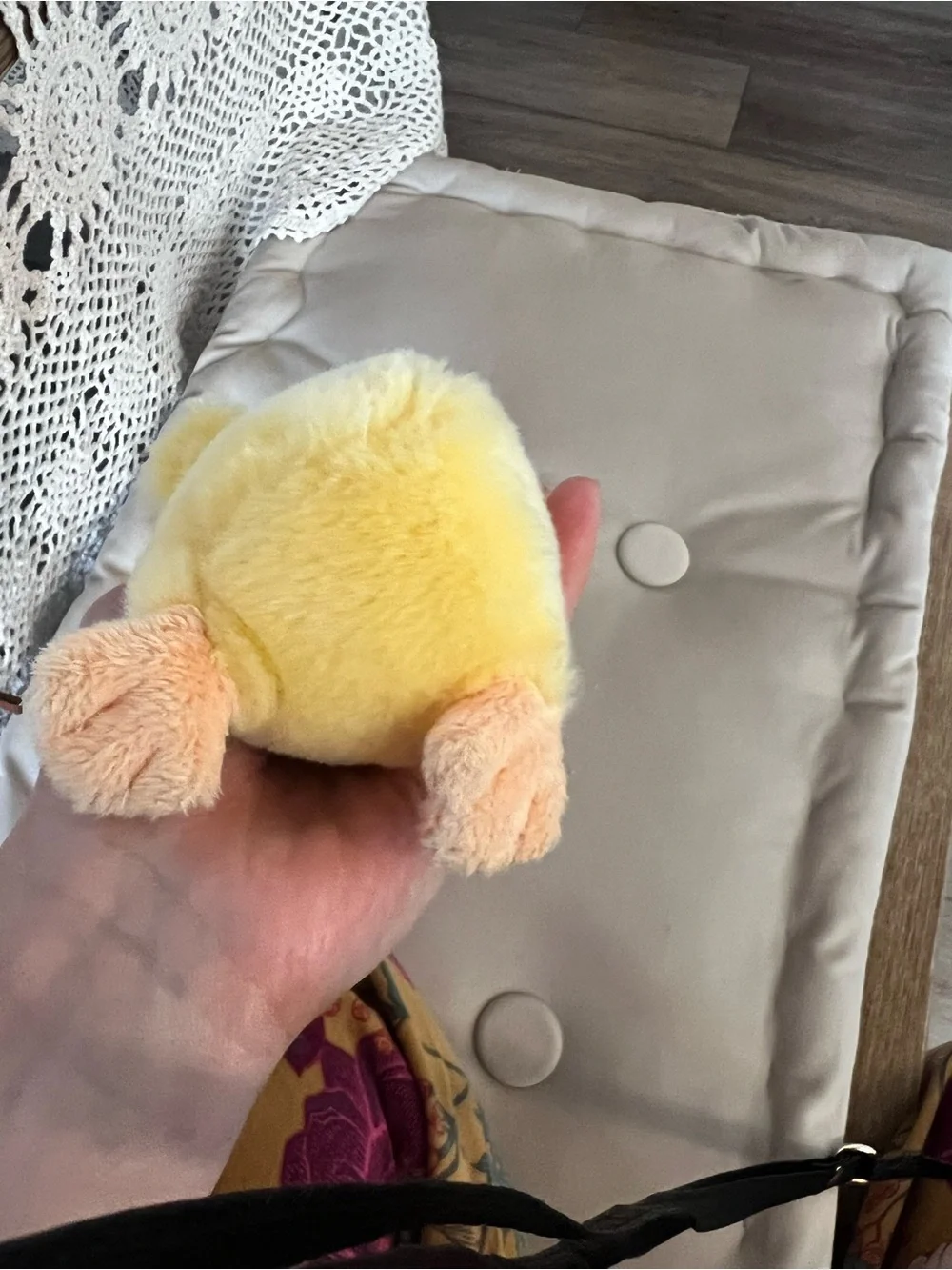 STEIFF Handmade Pilla Duckling Plush Toy